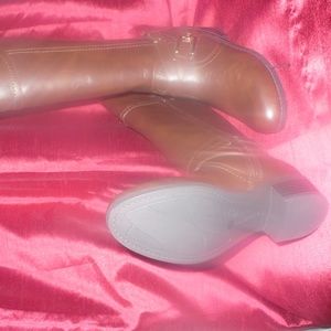 Liz Claiborne Womens, Riding Block Heel Zip Boots